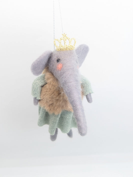 Wool Elephant Ornament GlITTERVILLE Holiday the-painted-cottage-cute-animal-holiday-christmas-ornament-home-decor-edgewater-maryland-boutique-gift-shop-1-28