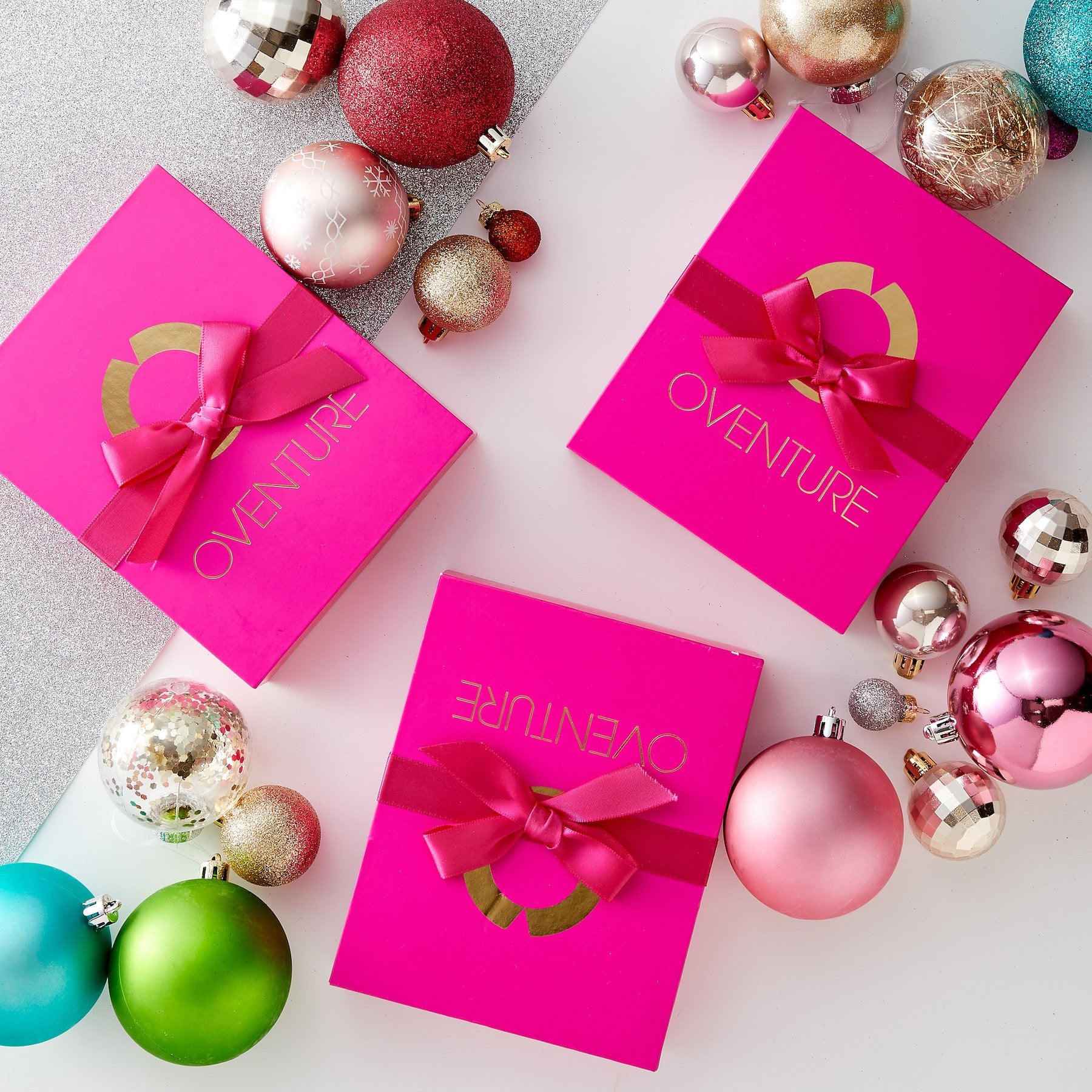 BIG O ROSE GOLD CONFETTI GIFT SET