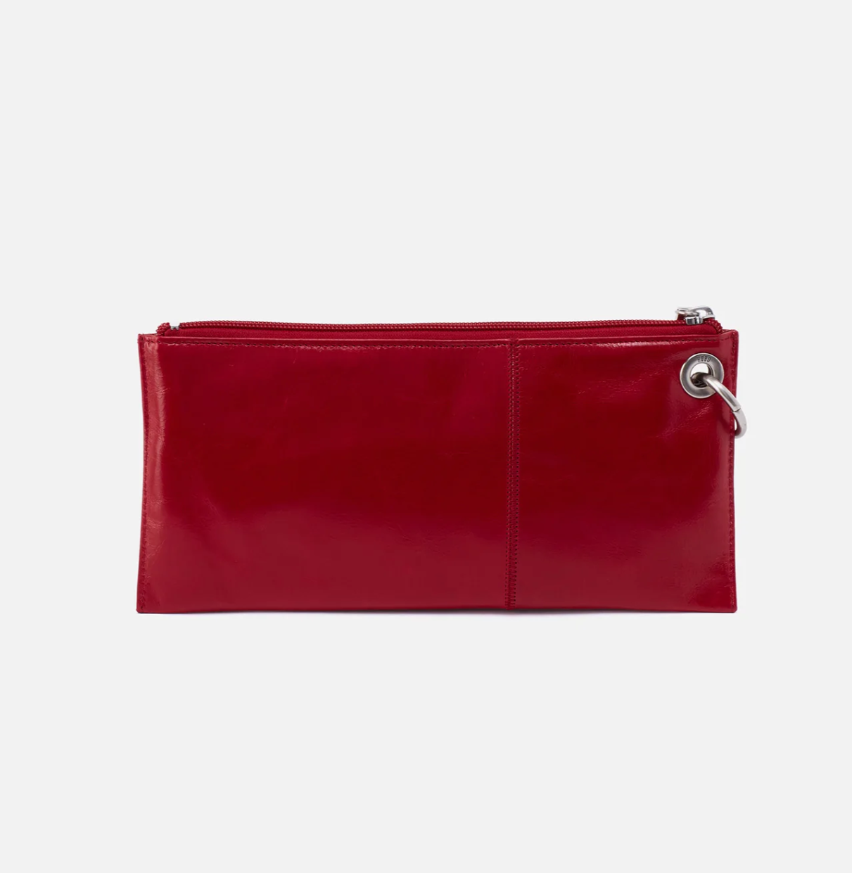 Vida Wristlet Crimson by HOBO features convenient wristlet strap, zipper closure, room for your phone and credit card slots. Shop at The Painted Cottage in Edgewater, MD.